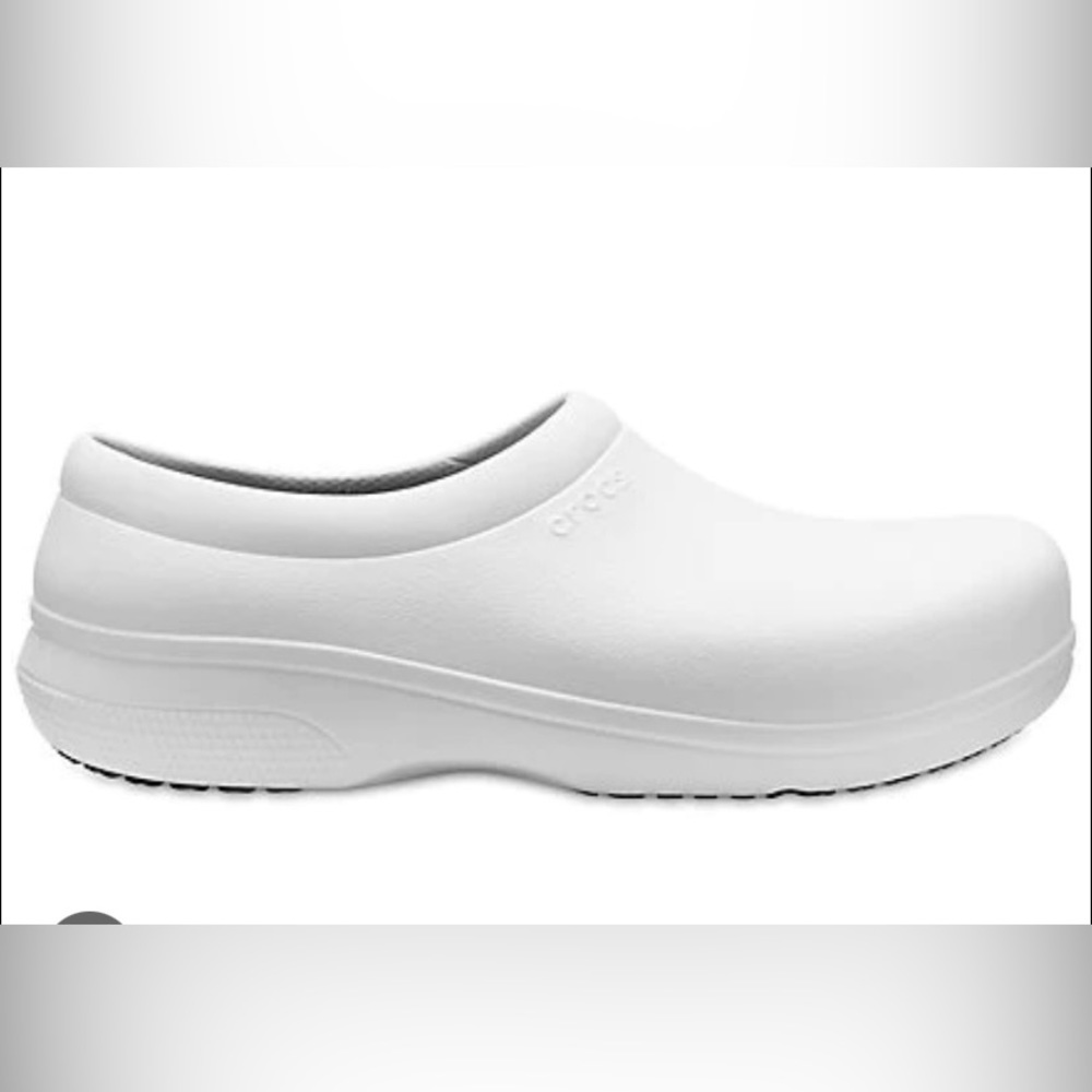 CROCS White Professional Mules Non-Slip